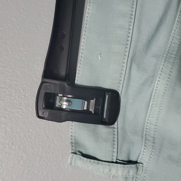 LOFT Pants Womens Size 6 Green Modern Skinny Thinner Fabric Flexible Comfy - Picture 5 of 5